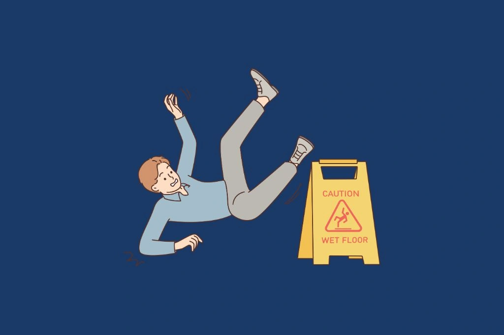 Graphic for illustrative purposes, representing an article which discusses how to choose the best slip and fall lawyer in British Columbia.